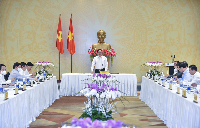 Thủ tướng Phạm Minh Chính và lãnh đạo các bộ ngành đều cơ bản ủng hộ các giải pháp đột phá để phát triển cụm cảng Cái Mép-Thị Vải, phát huy mạnh mẽ tiềm năng, thế mạnh rất lớn của tỉnh Bà Rịa-Vũng Tàu về kinh tế biển, cảng biển.