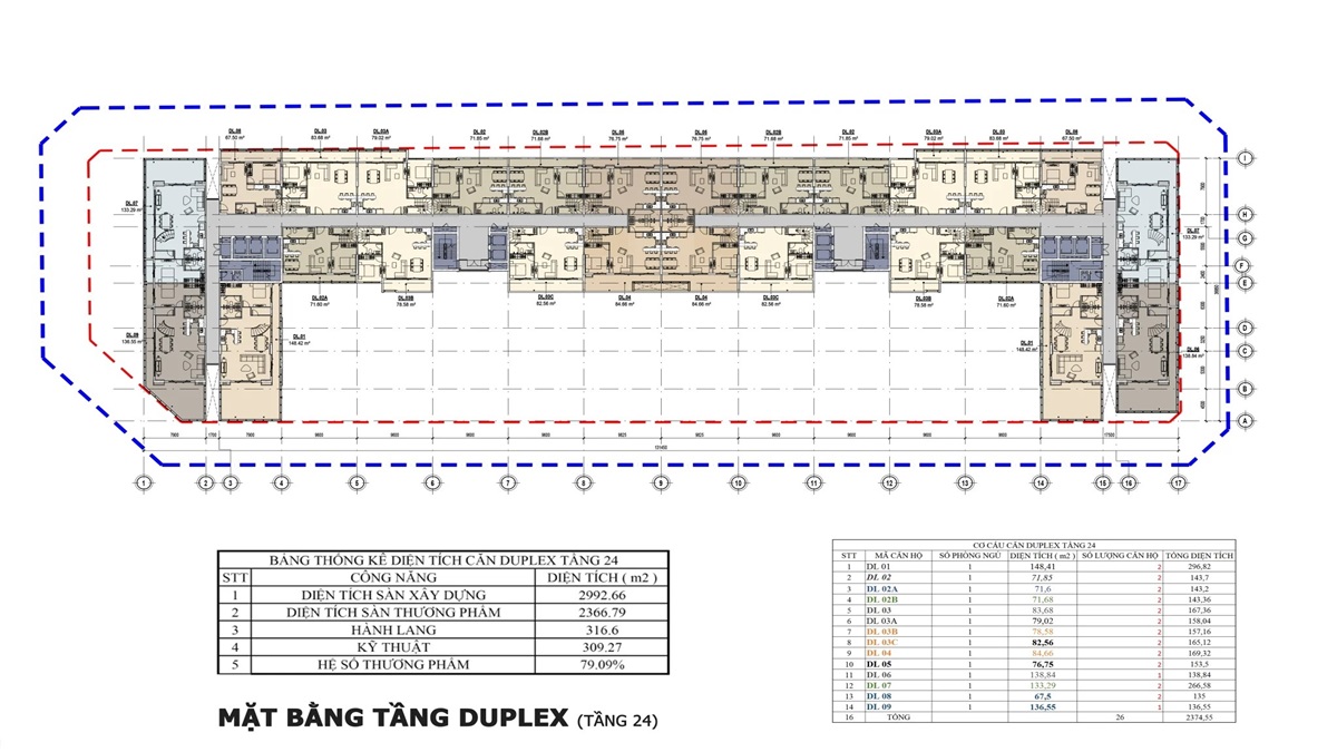 mat bang tang tang duplex tang 24 du an chi linh center